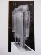 CARLUS CAIROLI Carton Musée Pontoise Sculpteur argentin Art Spatial Fontana