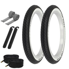 NEW 16 X 1.75 Whitewall Raised OG ORIGINAL LOWRIDER LETTER Tires 8PC SET.