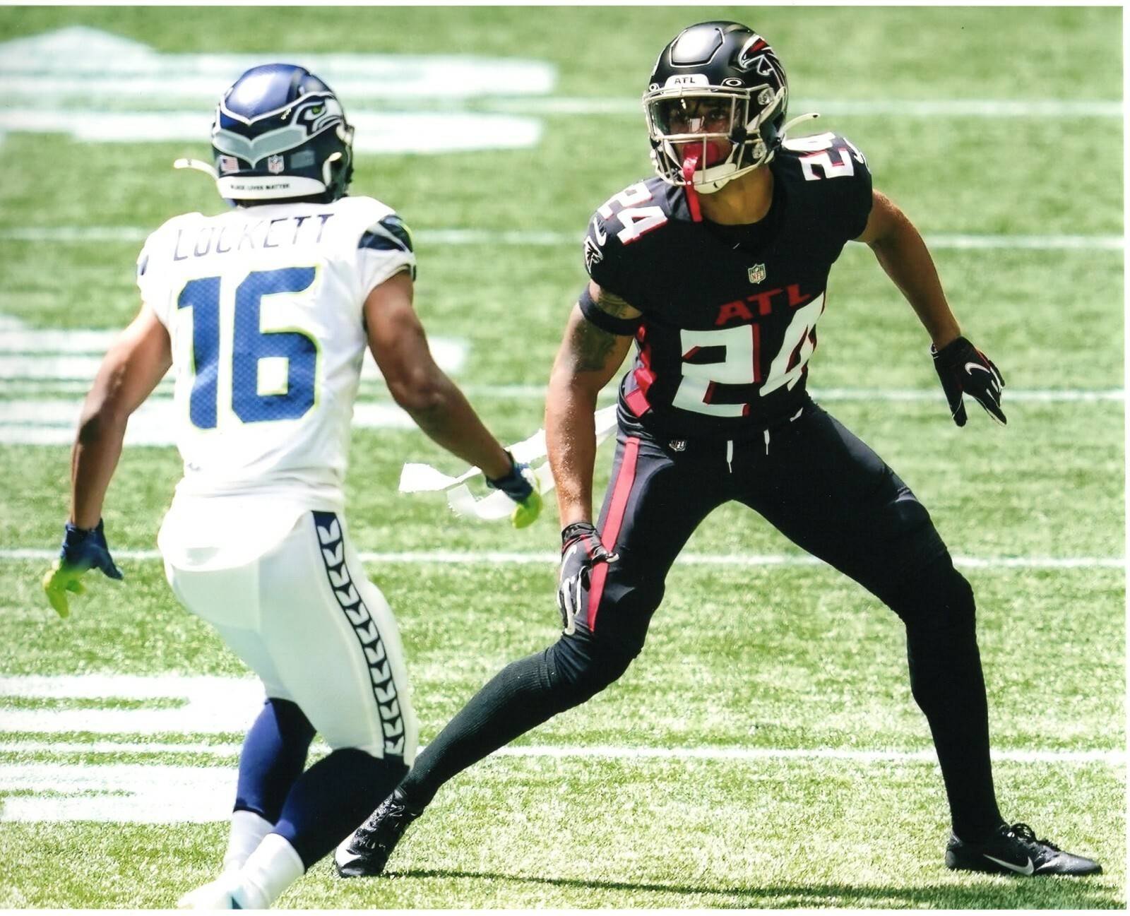A,J, TERRELL ATLANTA FALCONS 8X10 SPORTS PHOTO (OO)