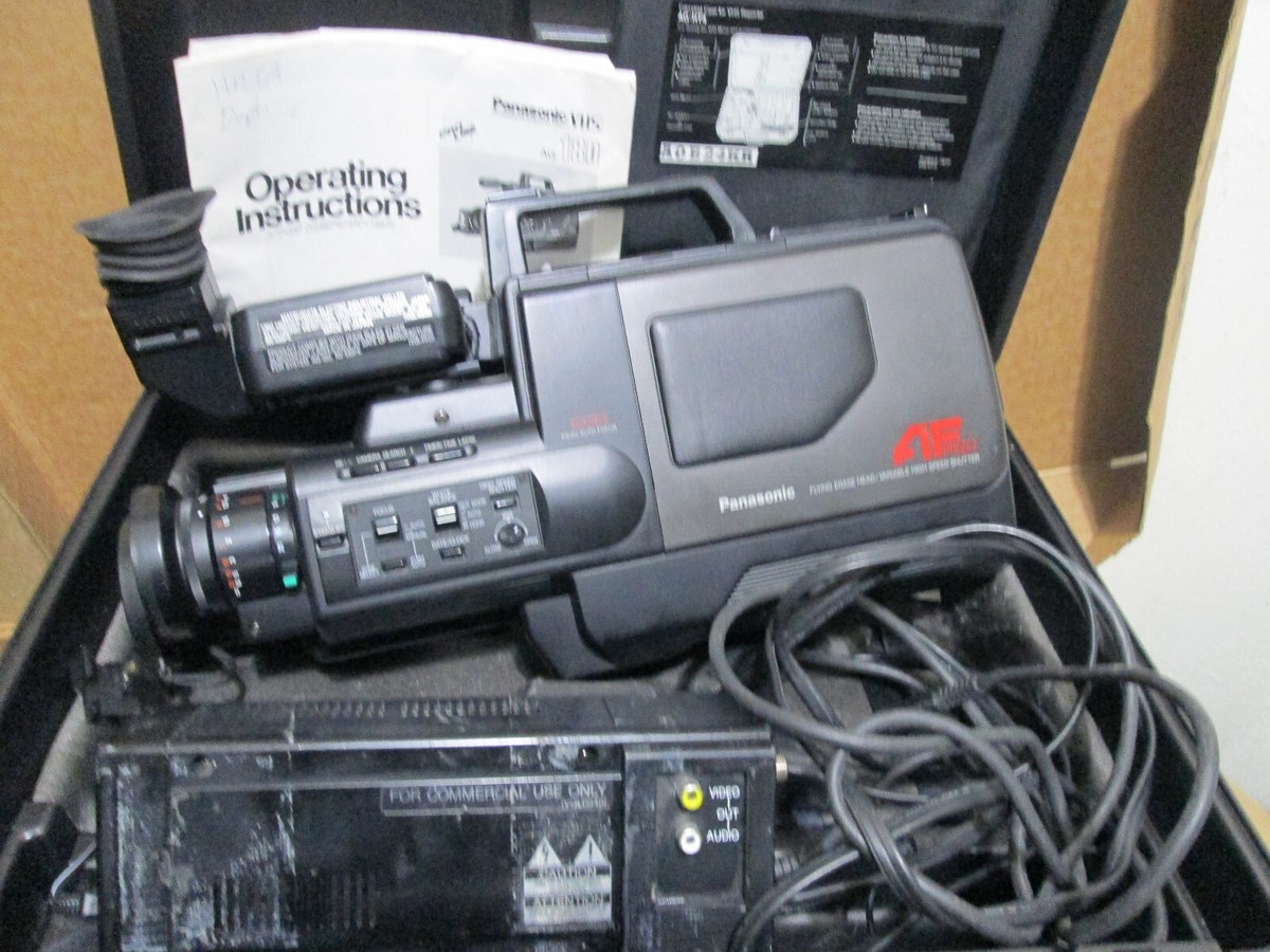 Panasonic AG-180 Proline VHS Movie Camera With Case | eBay
