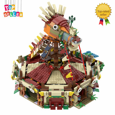 MOC: Iconic Stable Game Scene Toys Building Set Toys Set from Game Good Quality