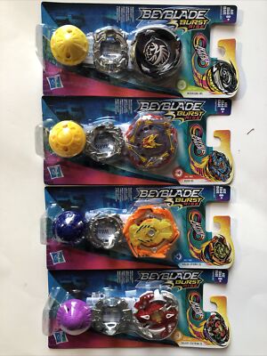 BeyBlade Burst Rise HyperSphere Rudr Solar Sphinx Galaxy Zeutron Mo Lot Of 4 New