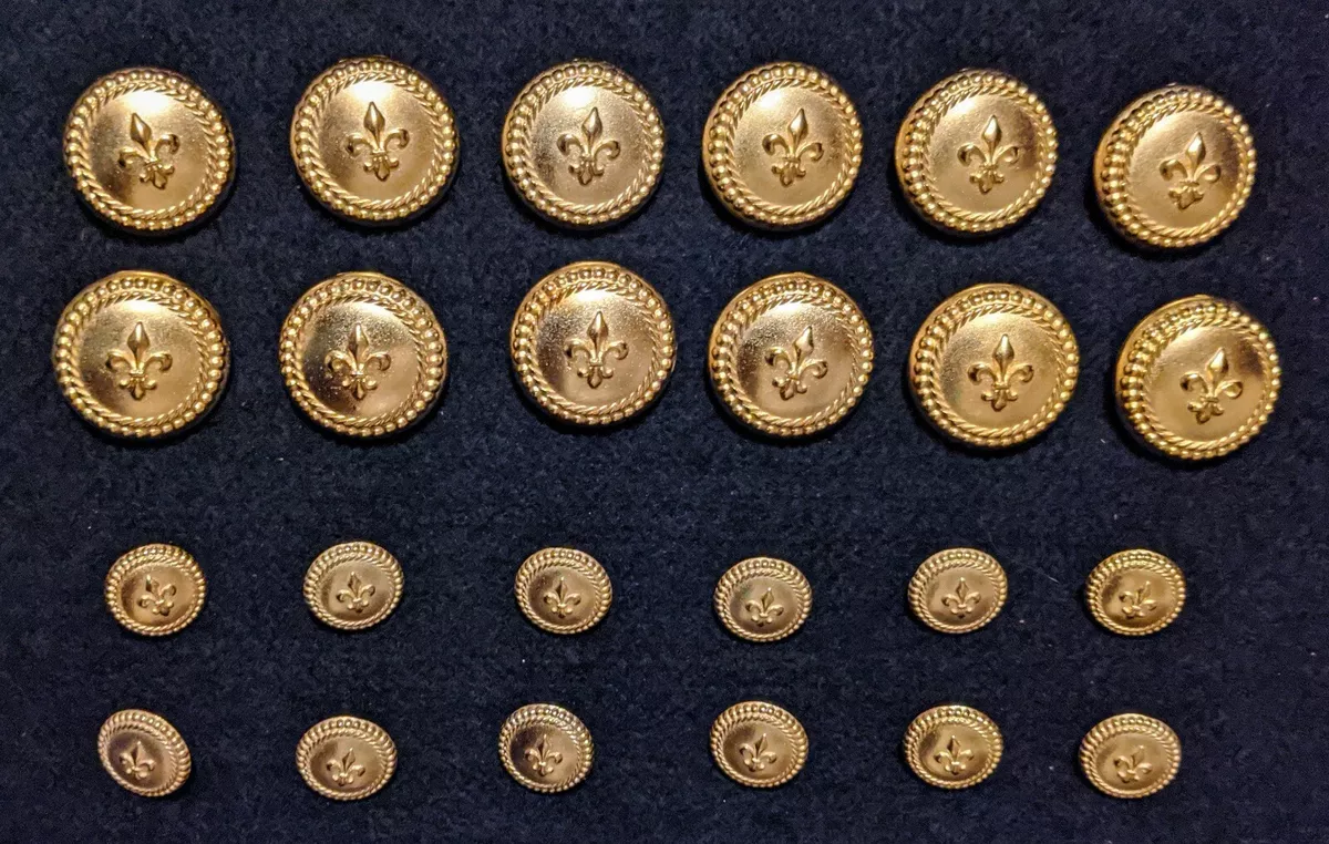 Metal blazer deals buttons