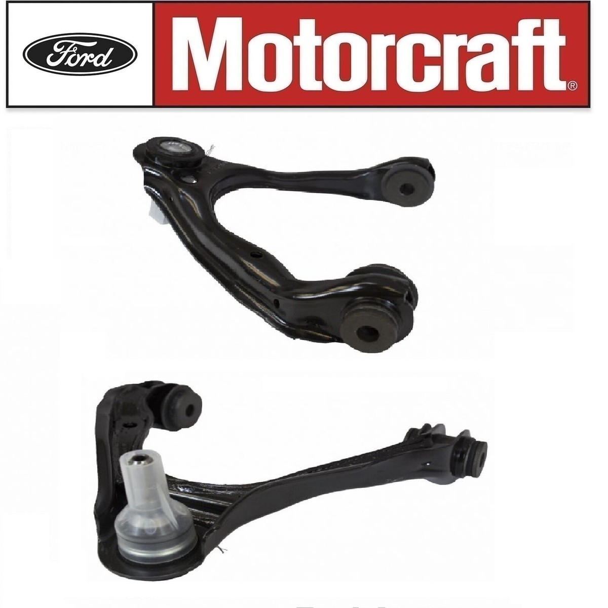 Front Upper Control Arms Kit For Ford Crown Victoria 03-11 – Set Of 2 With Ball Joints, Greasable & Adjustable