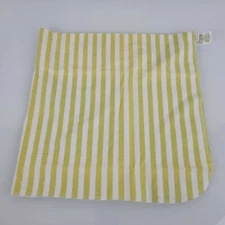 Circo Stripe Baby Blanket Flannel Receiving Light Green White Security Lovey NEW
