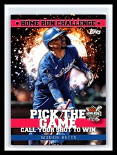 ⚾ MOOKIE BETTS 2022 TOPPS HOME RUN CHALLENGE UNSCRATCHED # 14