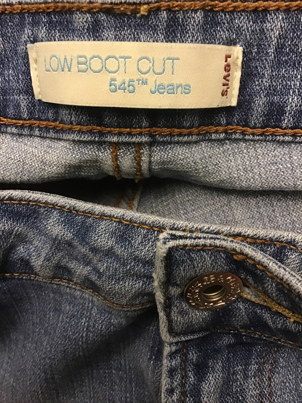 Levis Jeans Women’s Low Boot Cut Jeans 545 Size 12 M eBay