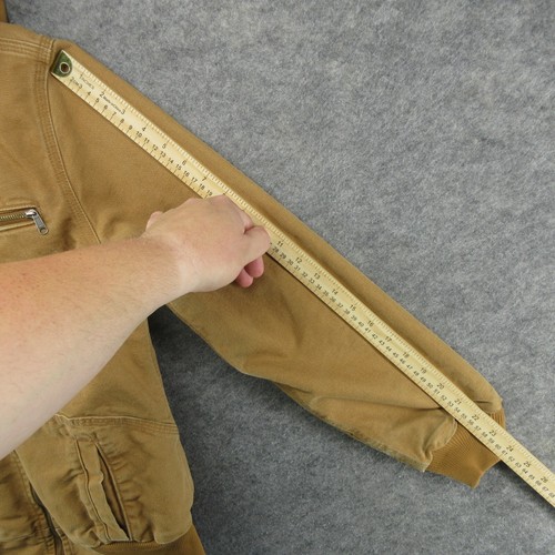 Carhartt Jacke Damen mittelbraun verwittert Wildwood Sherpa gefüttert Canvas - Bild 12 von 20