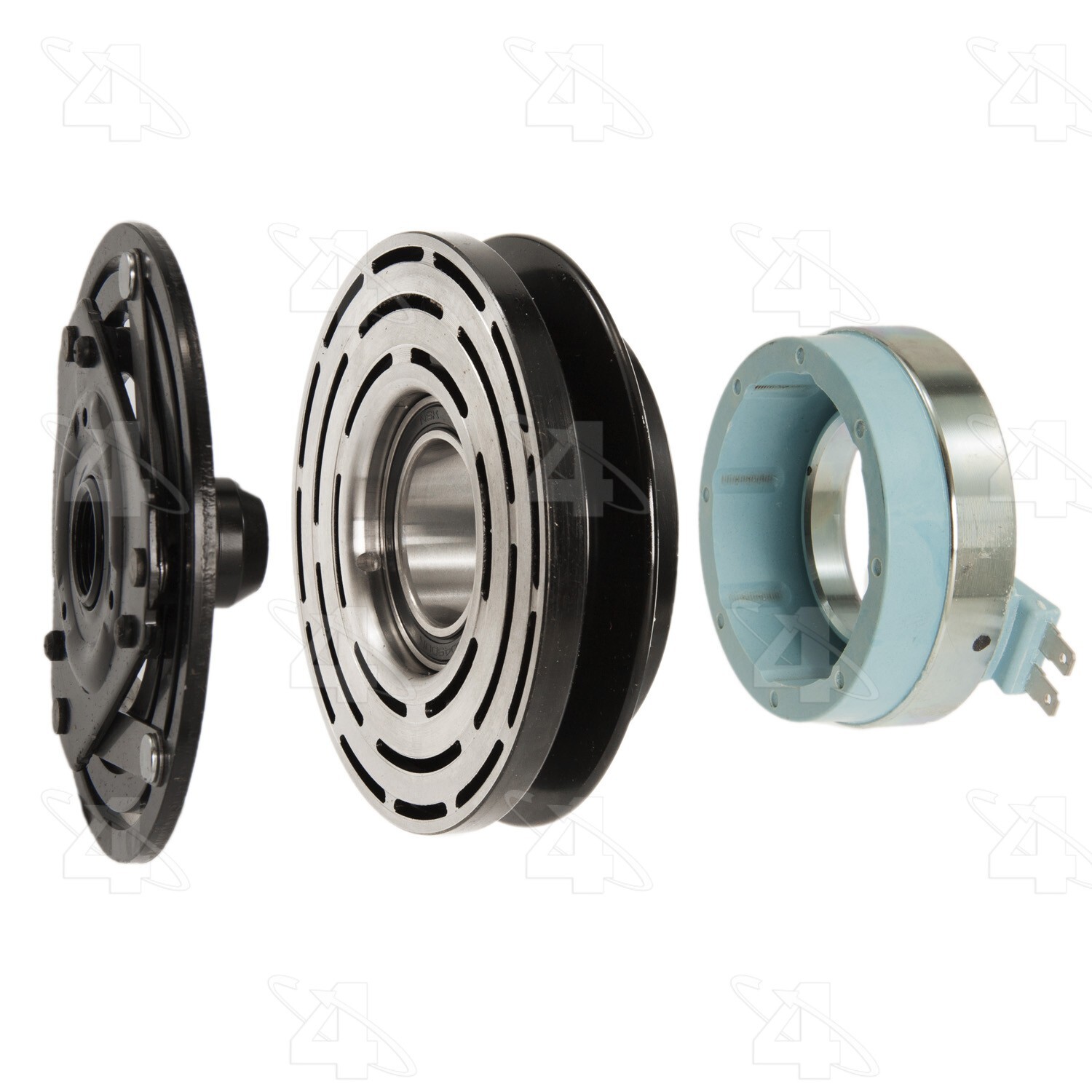 A/C Compressor Clutch 4 Seasons For 1989-1990 Chrysler TC Maserati