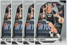 Kate Martin 2024 Panini Prizm WNBA Base (x4) Aces RC