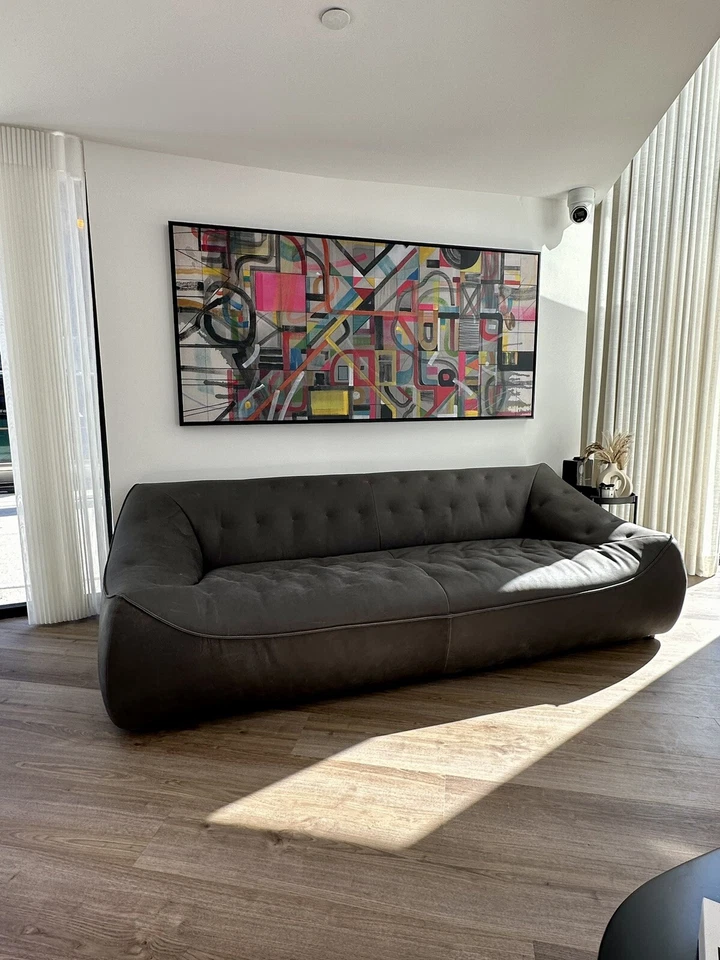 Muebles Arhaus - Sofá de cuero Rawley Foto 4 de 4