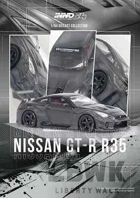 INNO64 MODELS MODELOS INNO64 LB-Silhouette Works GT Nissan 35GT-RR carbono completamente seco