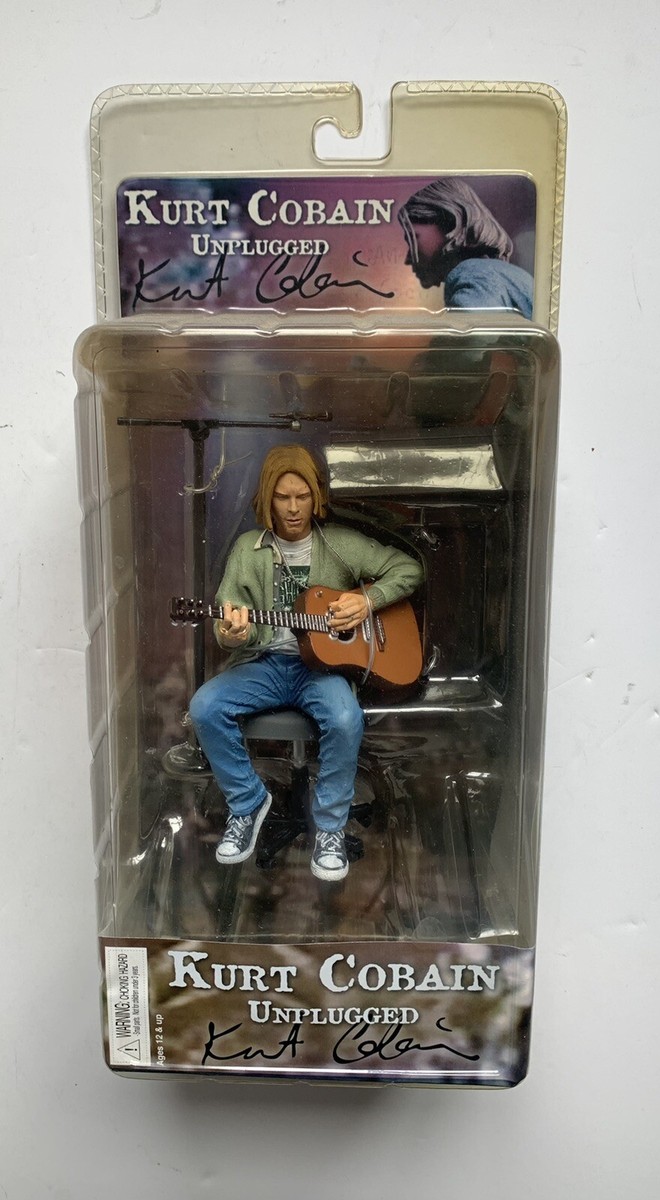  Cobain Unplugged フィギュア Kurt Cobain Unplugged Action Figure NECA Nirvana (sealed) | eBay UK