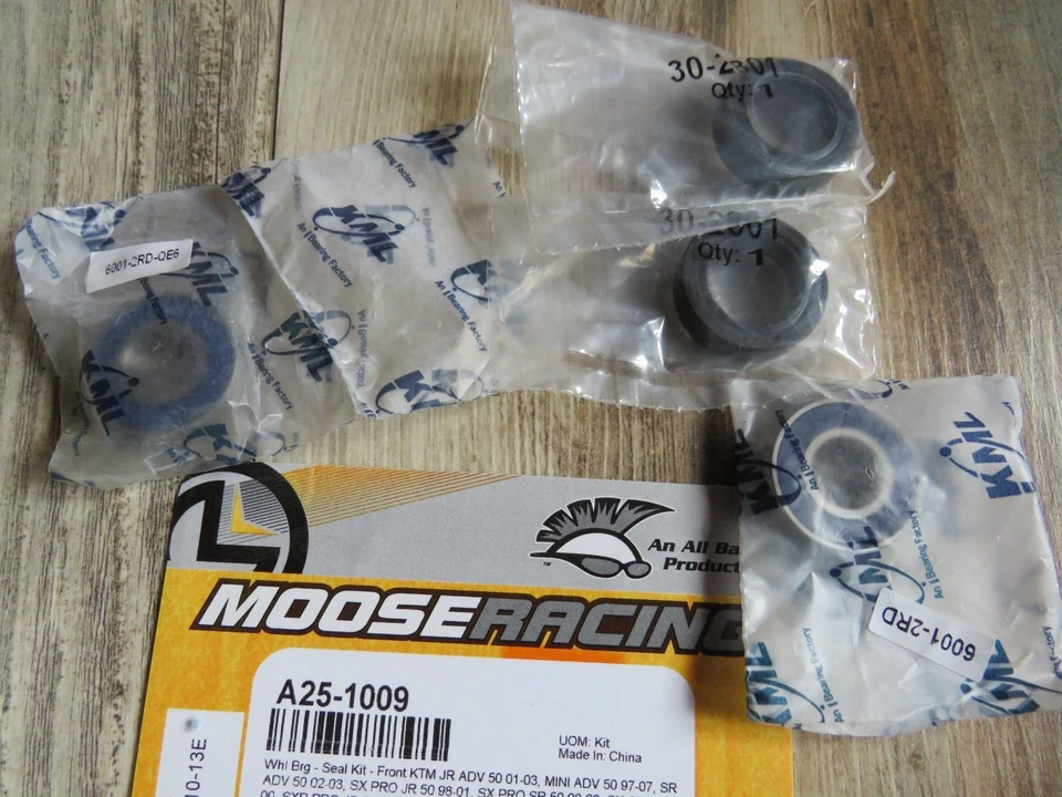 Kit de cojinete de rueda de carreras Moose A25-1009 YZ80 KTM 50 Yamaha Big Wheel 80 OM22 Foto 3 de 3