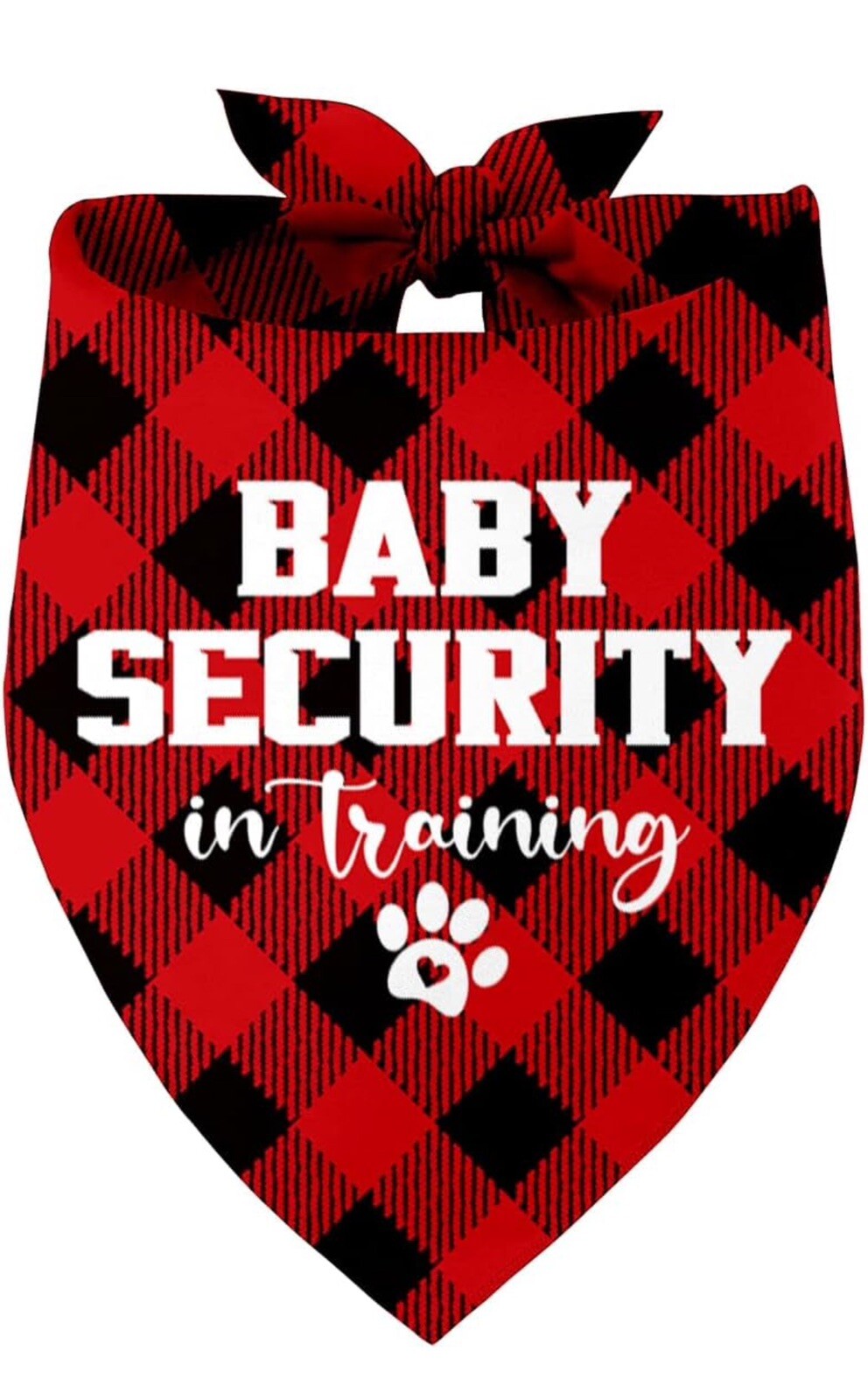 NEW-Baby Security in Training” Bandana per Cani Sciarpa per Cani Accessori