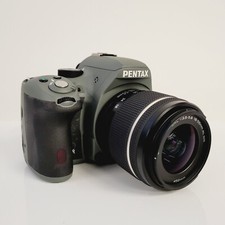 Pentax K-50 SLR Camera 18-55mm f/3.5-5.6 Lens Olive Green/Black OPEN BOX - 09906