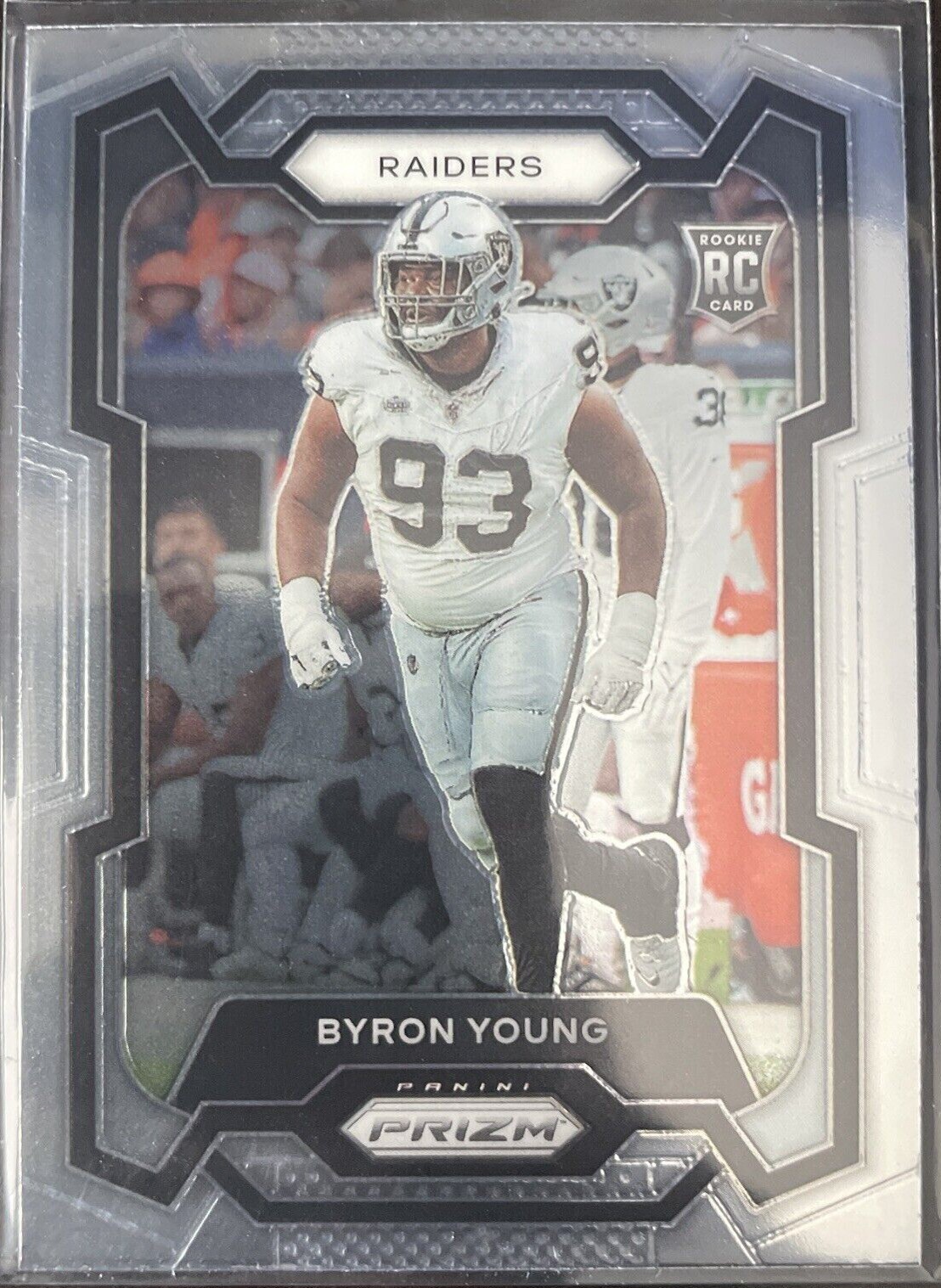 2023 Panini Prizm Byron Young 355 RC Rookie Card Las Vegas Raiders