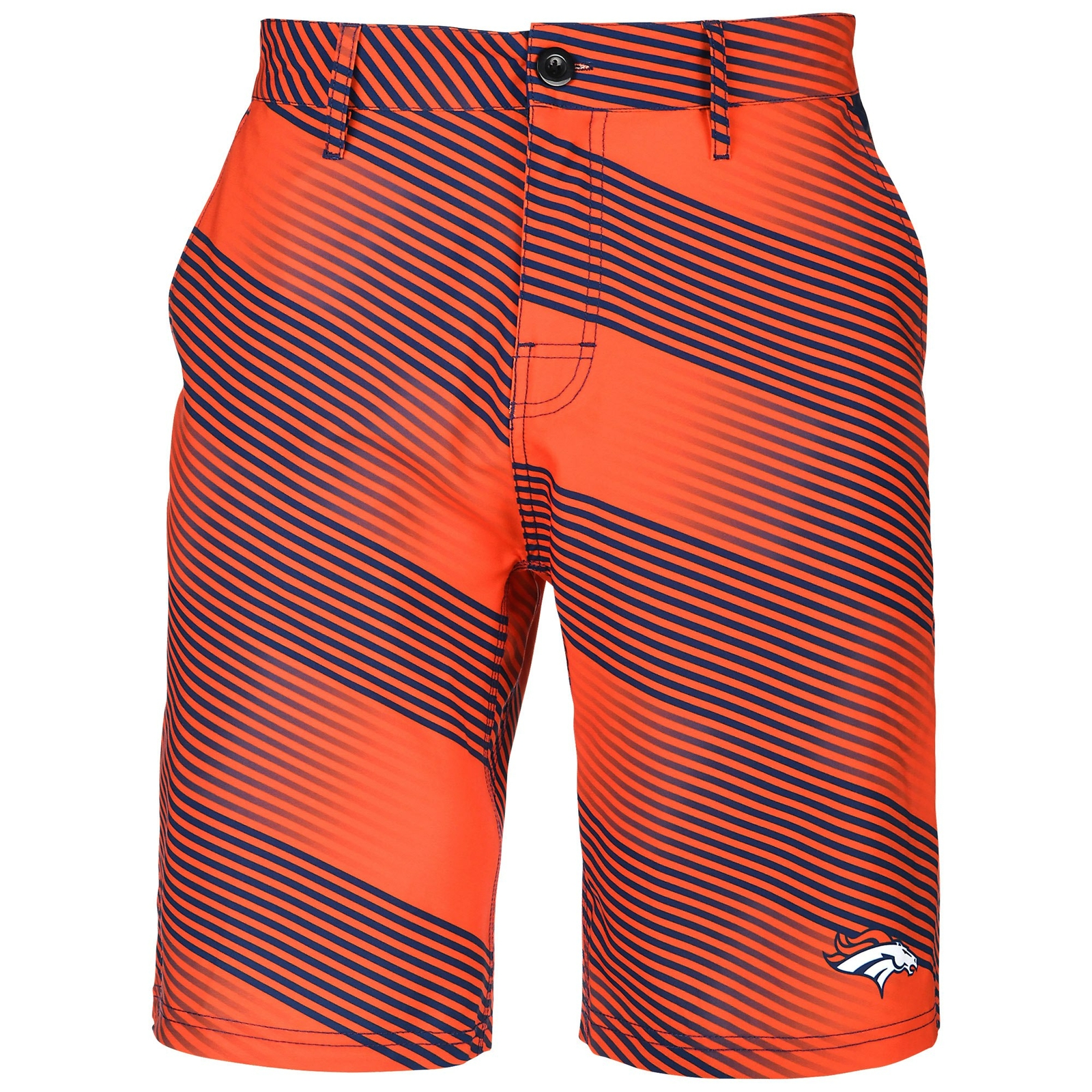 Вечно коллекционируемые мужские шорты для прогулок в диагональную полоску Denver Broncos от NFL