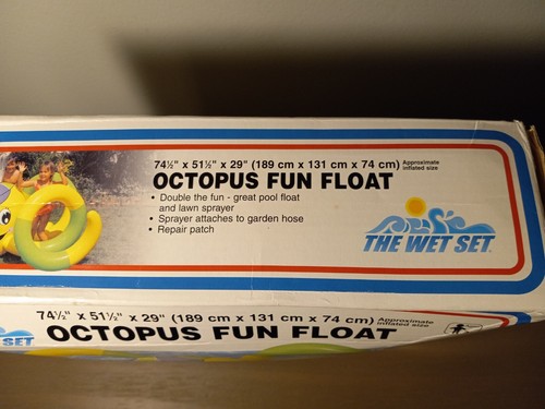 Intex Octopus Fun Float 74 1/2" x 51 1/2" x 29" Pool Float & Lawn Sprayer - Picture 4 of 8