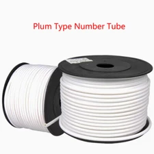 0.5-25mm ² PVC Number Tube Casing Handwritten Electrical Wire Marking Plum Tube
