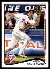 Ben Revere 2014 Topps #180 Phillies MLB READ FREE SHIPPING AutographDen