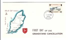 ISLE OF MAN 1988 TT RACES SPECIAL HANDSTAMP 1st DAY GRANDSTAND CANCEL COVER