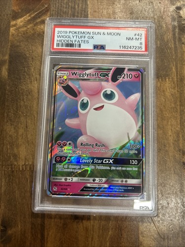 Wigglytuff-GX graded PSA 8 for sale on eBay