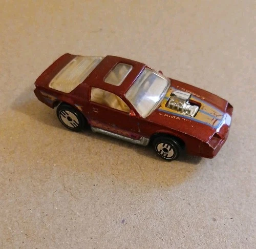 Mattel Hot Wheels Blown Camaro 1983 Loose Vintage - Maroon
