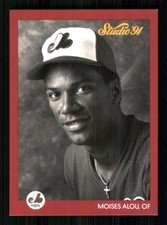 1991 Studio #191 Moises Alou Montreal Expos 66632