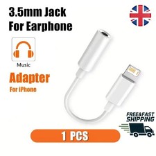 Adapter for iPhone to 3.5mm Jack Connector cable Headphone Aux All iOS Devices