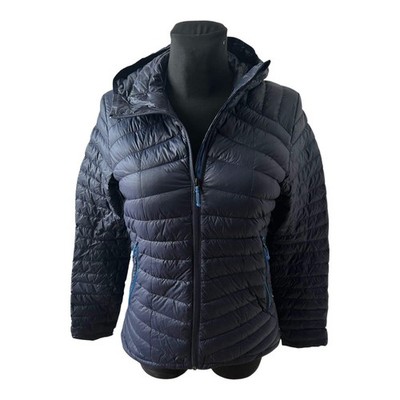 Decathlon Damen Daunenjacke Gr S Navy Leicht Packbar Warm Daune Winter Sport