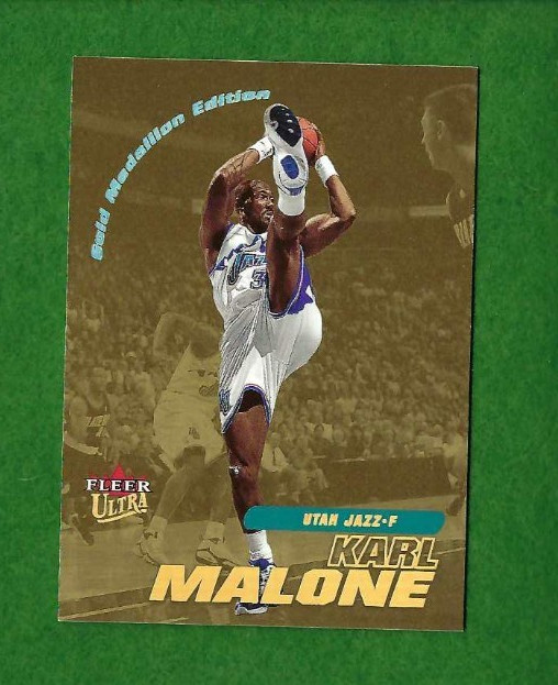 2000 01 Fleer Ultra Karl Malone Gold Medallion #126G