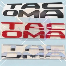 Fit For 2024-2026 Tacoma Trunk Letters Sticker Abs Material 3d Tailgate Sticker