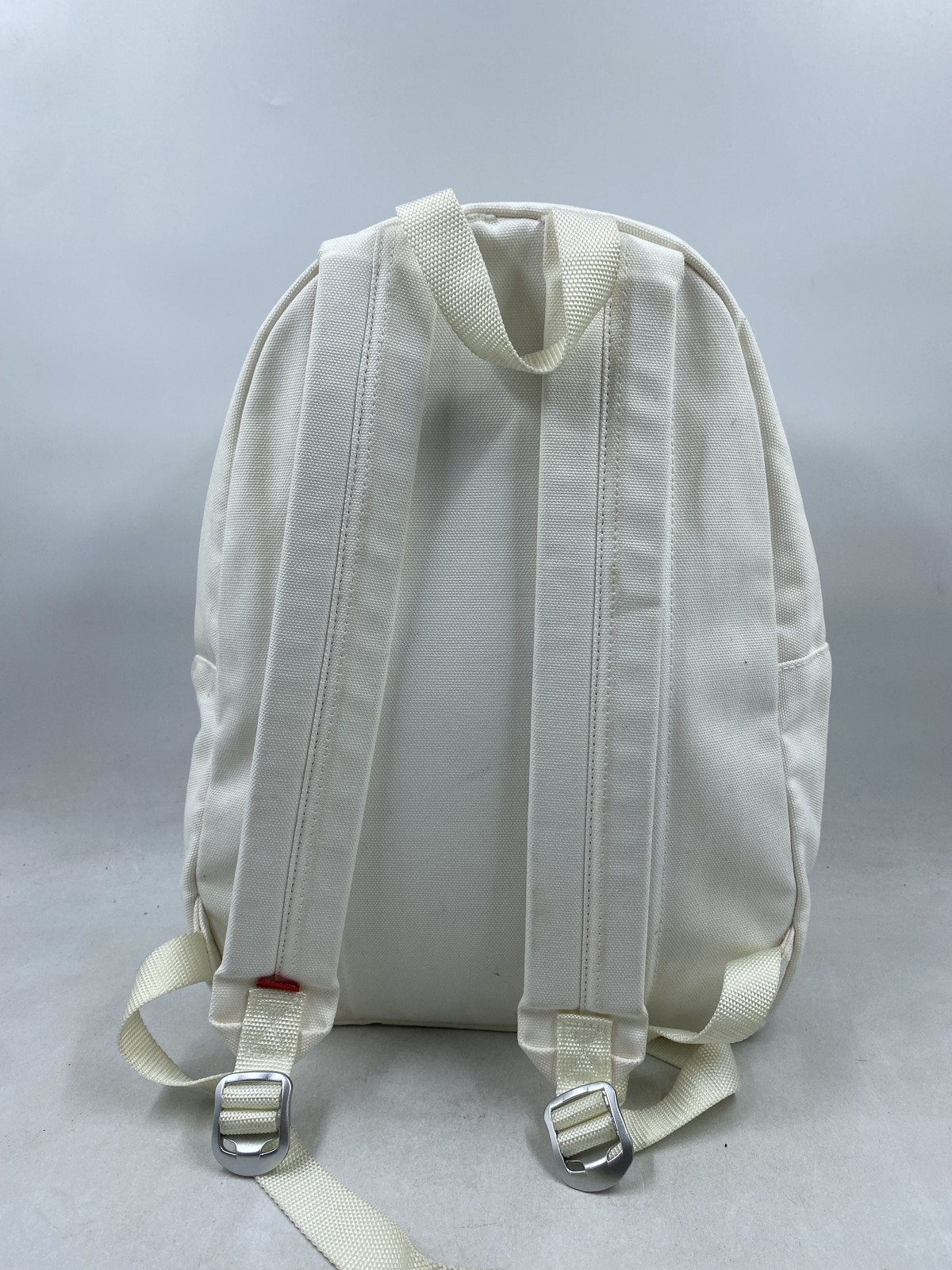 Supreme White Canvas Backpack - image 2