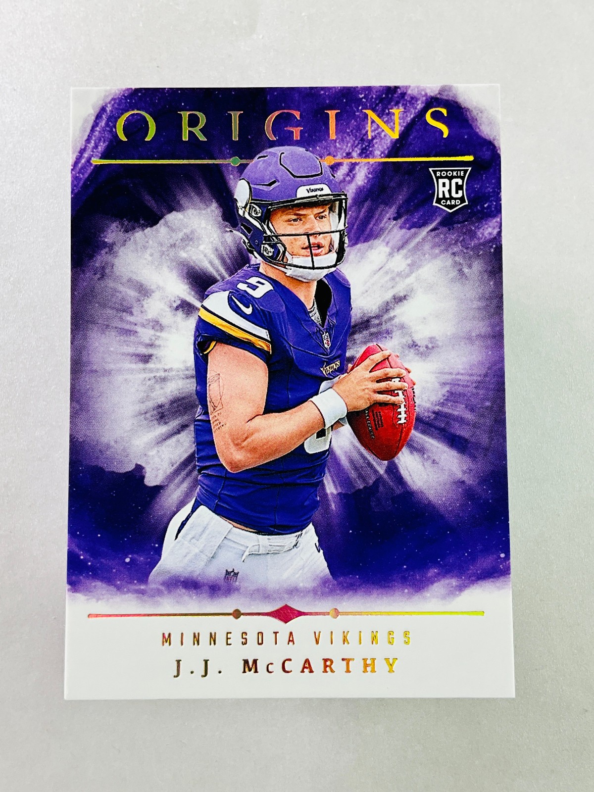 2024 Panini Origins - Rookies J.J. McCarthy #103 (RC)