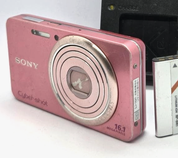 SONY Cyber-shot DSC-W570 Pink 5x Zoom 16.1 MP Digital Camera
