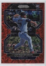 2022 Panini Prizm Red Donut Circle Prizm 31/99 Jovani Moran #24 0s1o