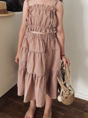 Mädchen Sommer Set Handmade BIO-Baumwolle von MINIMESTUDIO Gr. 104/110cm, TOP  