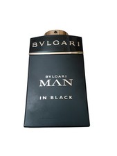 Bvlgari Man In Black 100ml Empty Bottle With Atomizer Display Collectible