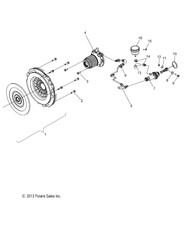 Polaris Hex Flange Screw, 7 mm x 1.0 mm x 27....