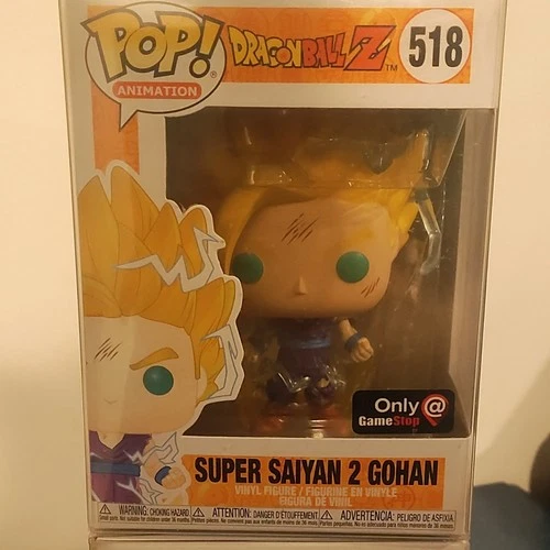 Funko Pop! Vinyl Super Saiyan 2 Gohan Dragon Ball Z GameStop Exclusive #518