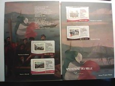 POSTE ITALIANE REPUBBLICA FOLDER  2010 ANNIVERSARIO SPEDIZIONE DEI MILLE 150°