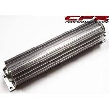 15" Finned Aluminum Dual Line Transmission Cooler - Compatible/Replacement fo...