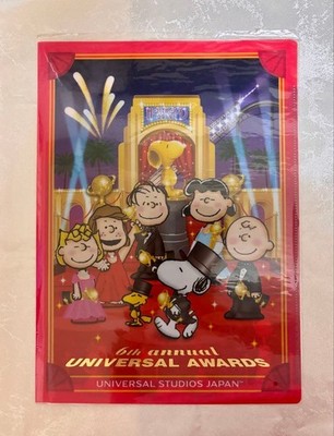 USJ Snoopy Clear File 6th AnnIversary Limited
