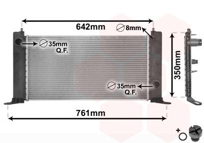 VAN Wezel KüHler, MotorküHlung 17002243 Passend FüR Fiat-image