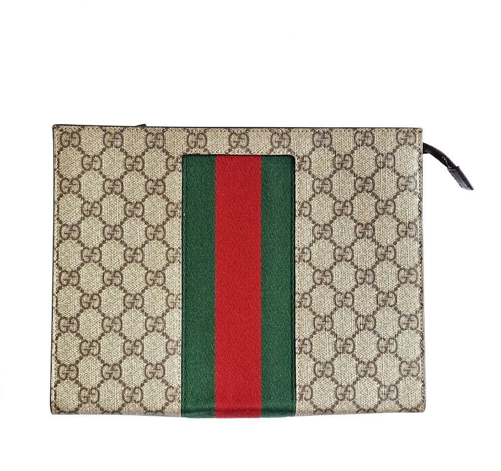 Gucci GG Supreme Web Pouch 475316 6972609678 55858971
