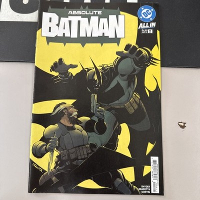Absolute Batman #2 Nick Dragotta Cover (DC Comics January 2025)