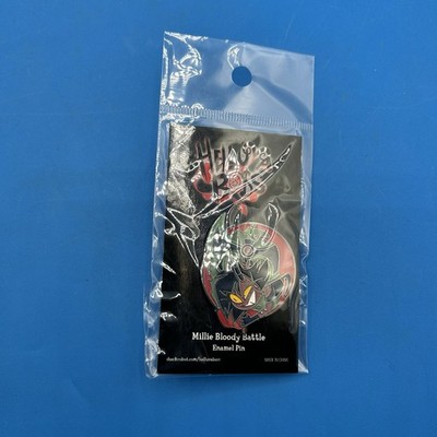 Helluva Boss Millie Bloody Battle Enamel Pin Sold Out Brand New