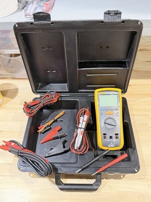FLUKE 1507 INSULATION MULTIMETER W/ LEADS & CLIPS - SHIPS FAST