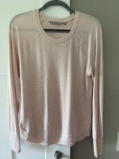 Athleta Sweater Light Blush Pink Womens Small